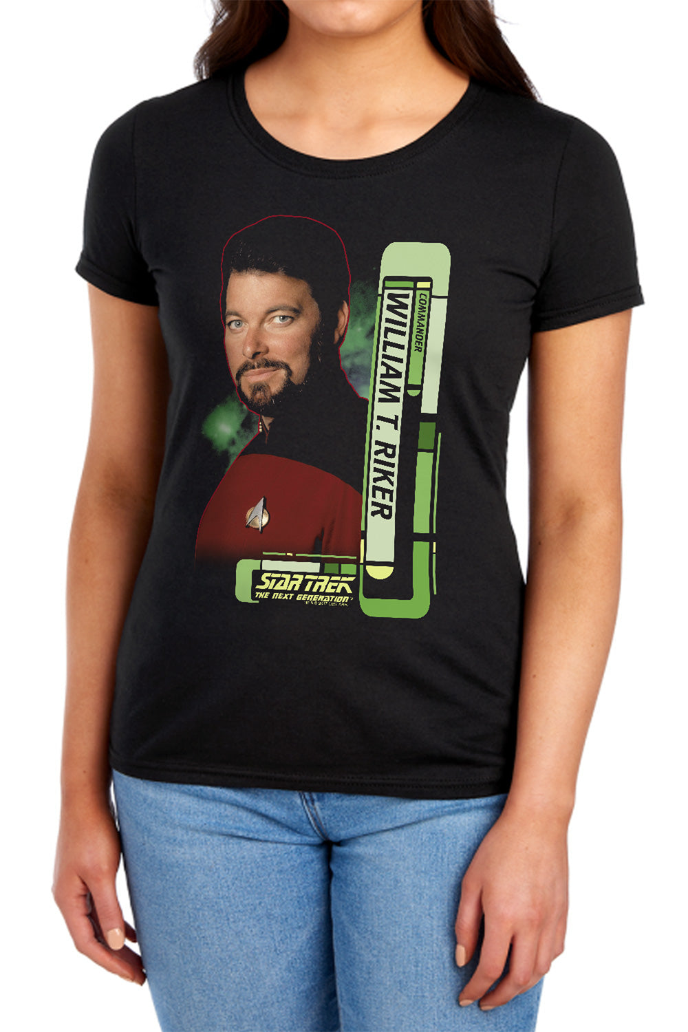 Star Trek Riker Womens T-Shirt