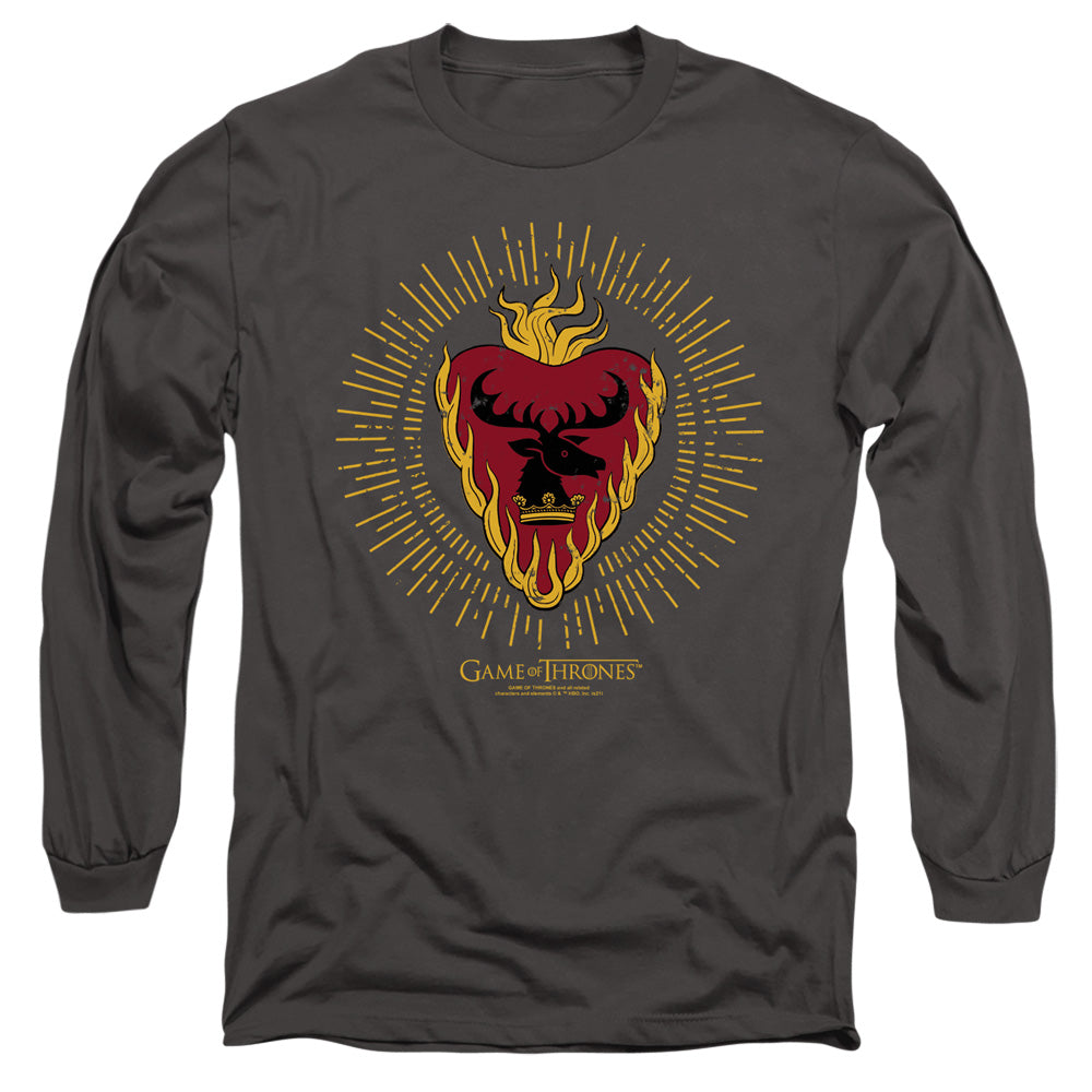 Game of Thrones Stannis Baratheon Burst Sigils Long Sleeve T-Shirt