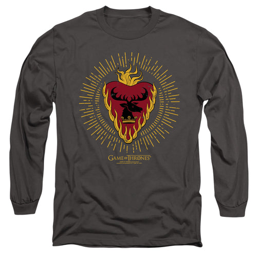 Game of Thrones Stannis Baratheon Burst Sigils Long Sleeve T-Shirt