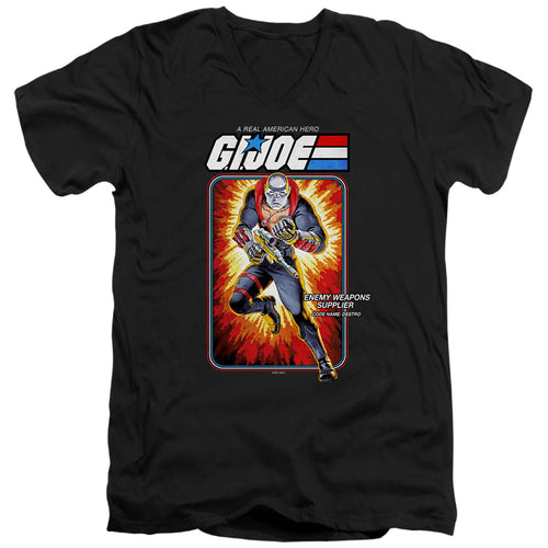 G.I. Joe Destro Card V-Neck T-Shirt