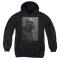 The Batman Riddler Worn Portrait Youth Hoodie