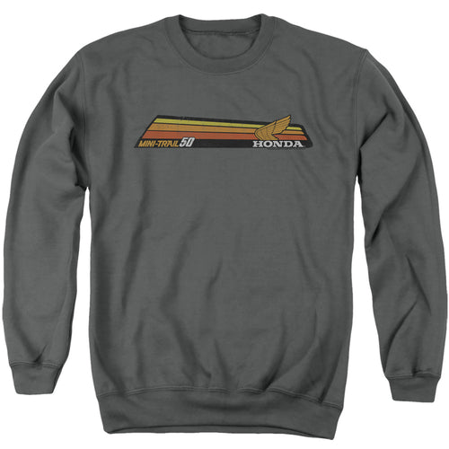 Honda Mini-Trail 50 Stripe Crewneck Sweatshirt