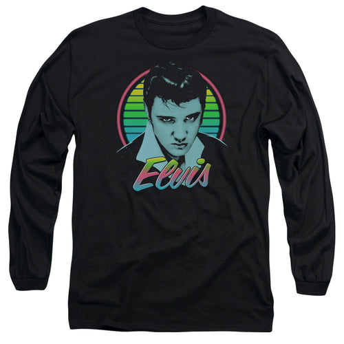 Elvis Presley Neon King Long Sleeve T-Shirt