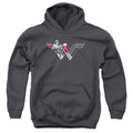 Batman v Superman Wonder Splatter Logo Youth Hoodie