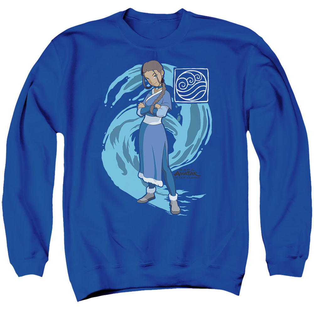 Avatar: The Last Airbender Katara Water Wave Crewneck Sweatshirt