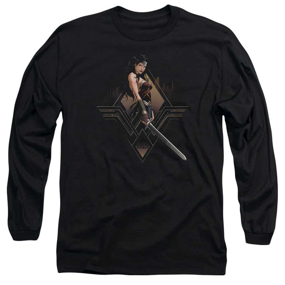 Batman v Superman City Girl Long Sleeve T-Shirt