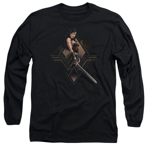 Batman v Superman City Girl Long Sleeve T-Shirt