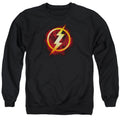 Justice League Flash Title Crewneck Sweatshirt