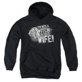 The Princess Bride Not a Witch Black Youth Hoodie