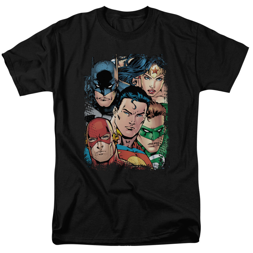 Justice League Up Close And Personal T-Shirt