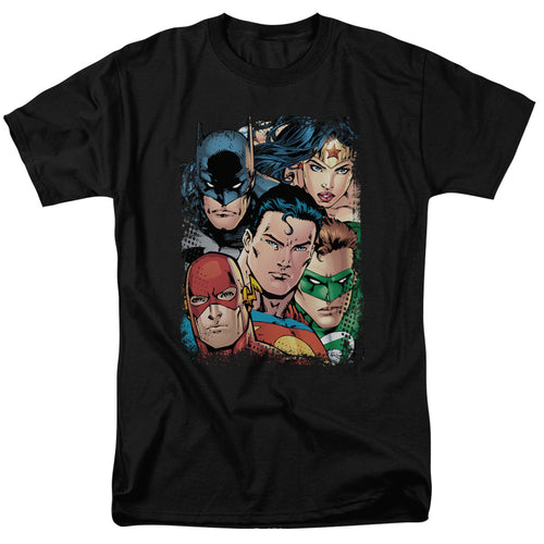 Justice League Up Close And Personal T-Shirt