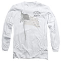 US Army Flag Sketch Long Sleeve T-Shirt