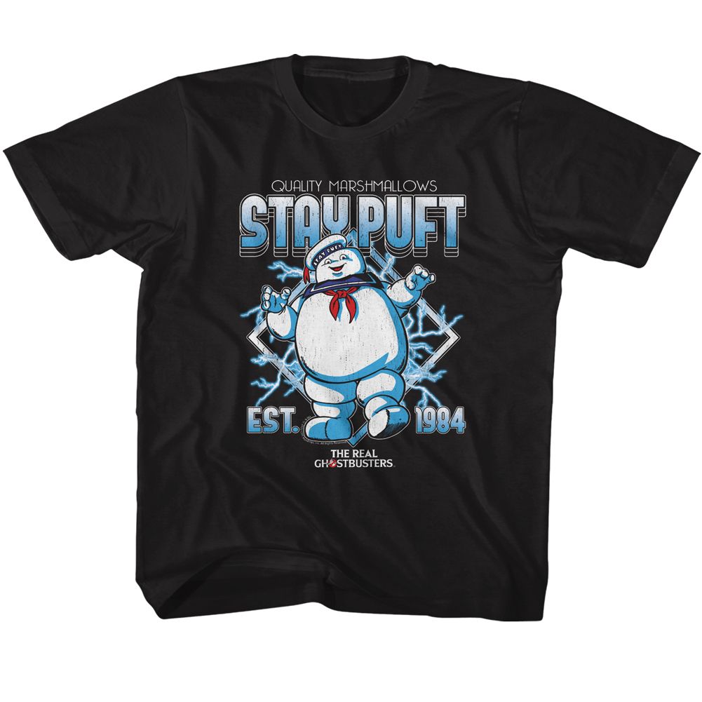The Real Ghostbusters Stay Puft Electricity Youth/Toddler T-Shirt