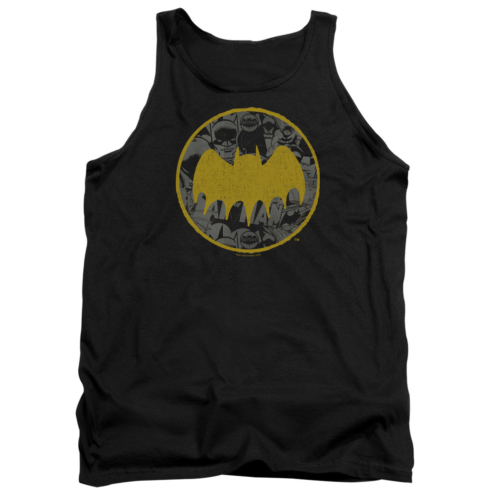 Batman Vintage Symbol Collage Tank Top