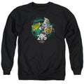 Mighty Morphin Power Rangers Green 25 Crewneck Sweatshirt