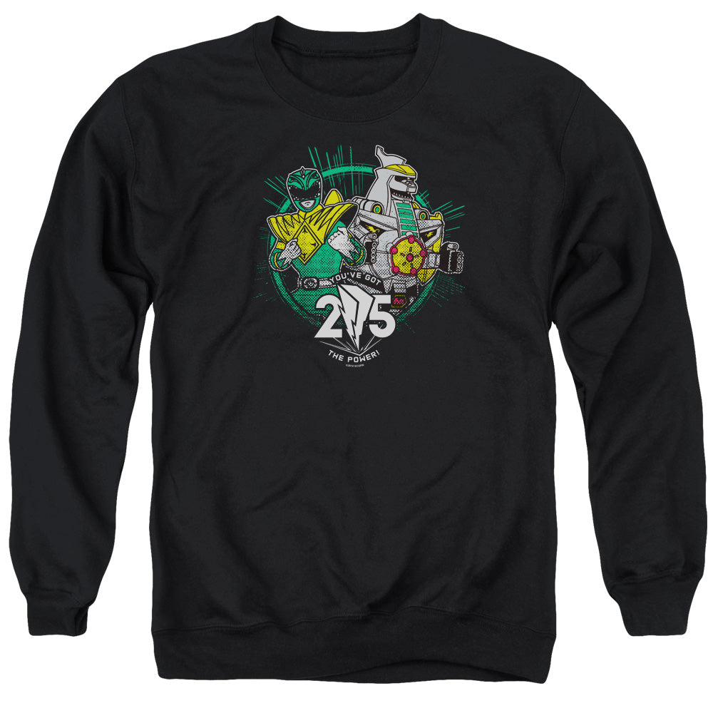 Mighty Morphin Power Rangers Green 25 Crewneck Sweatshirt