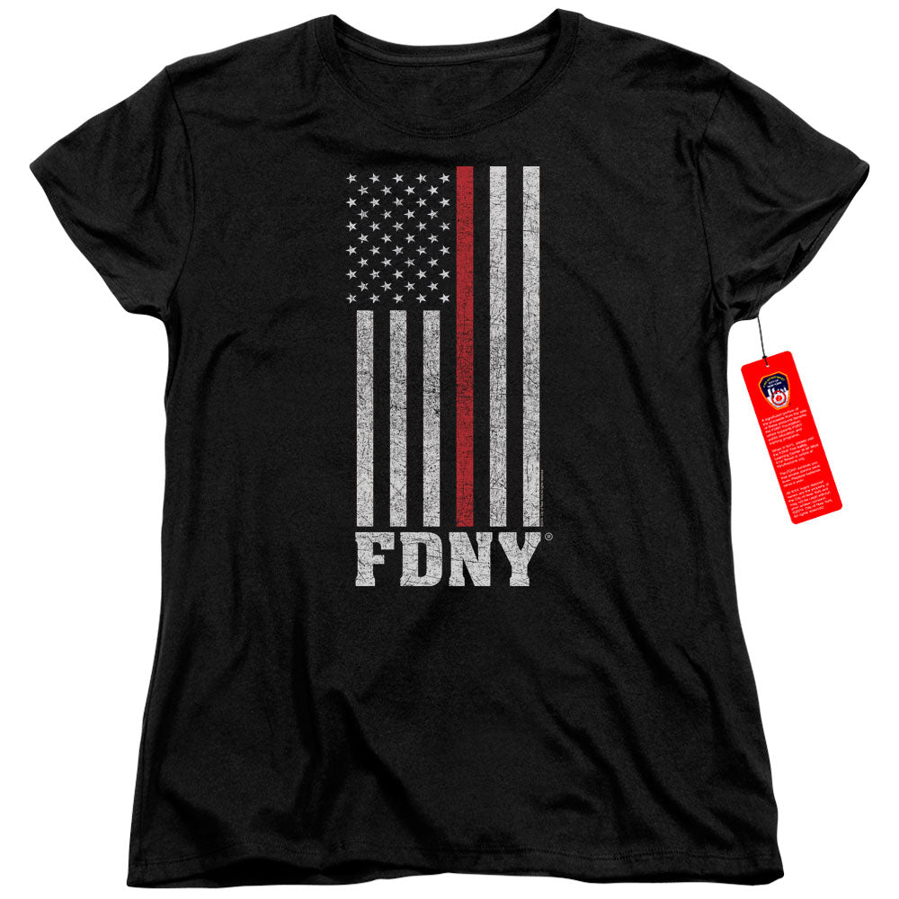 New York City Thin Red Line Womens T-Shirt