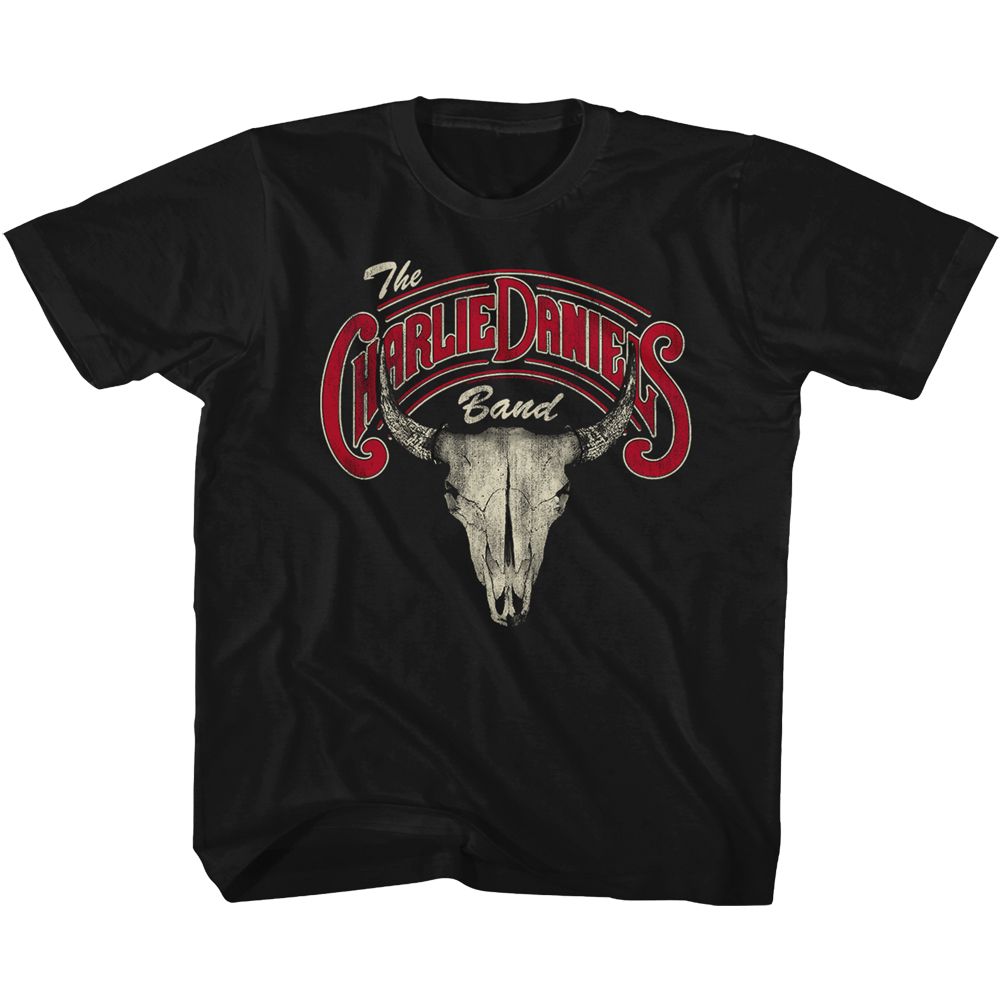 Charlie Daniels Band Skull N Logo Youth/Toddler T-Shirt