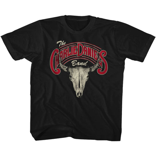 Charlie Daniels Band Skull N Logo Youth/Toddler T-Shirt