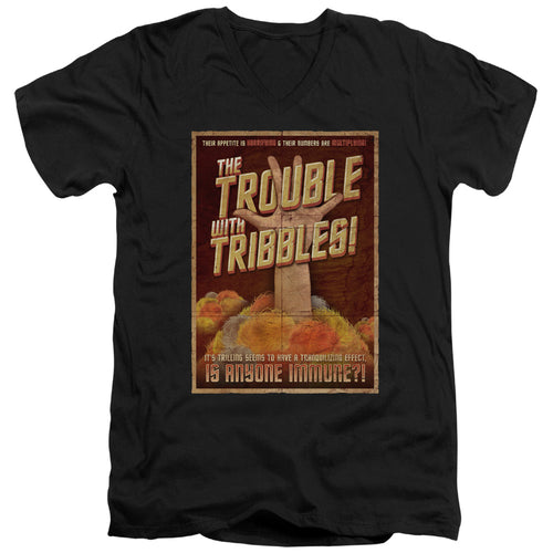 Star Trek Tribbles: the Movie V-Neck T-Shirt