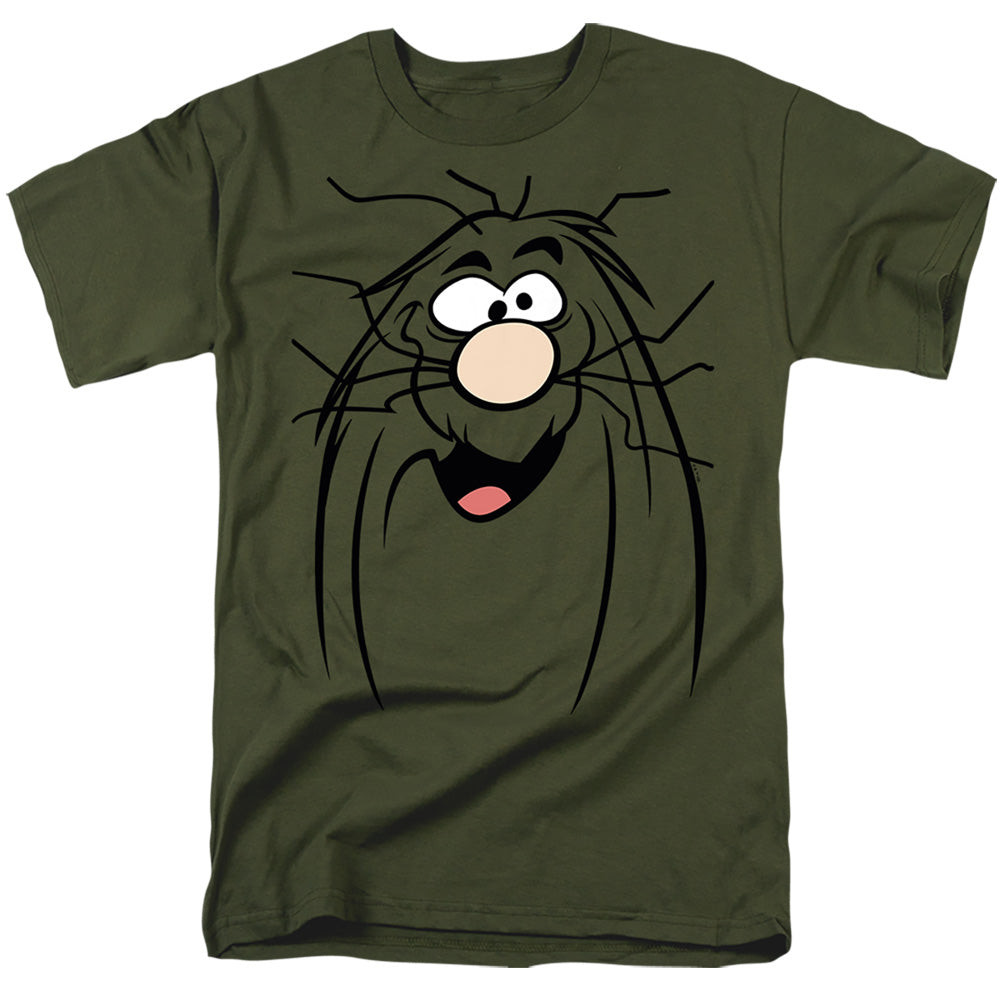 Captain Caveman Big Face T-Shirt
