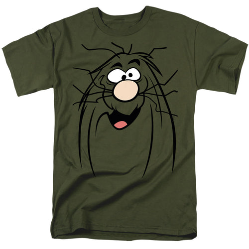 Captain Caveman Big Face T-Shirt
