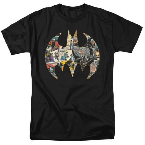Batman Collage Shield T-Shirt