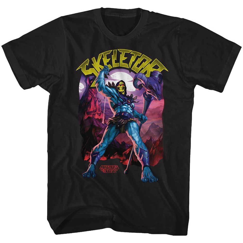 Skeletor Masters of the Universe t-shirt in black