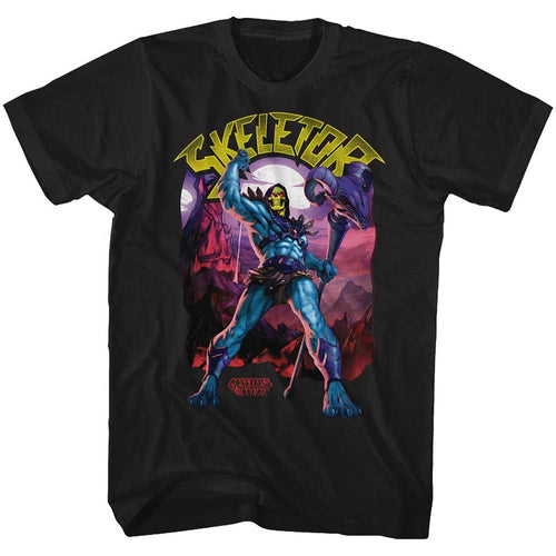 Skeletor Masters of the Universe t-shirt in black