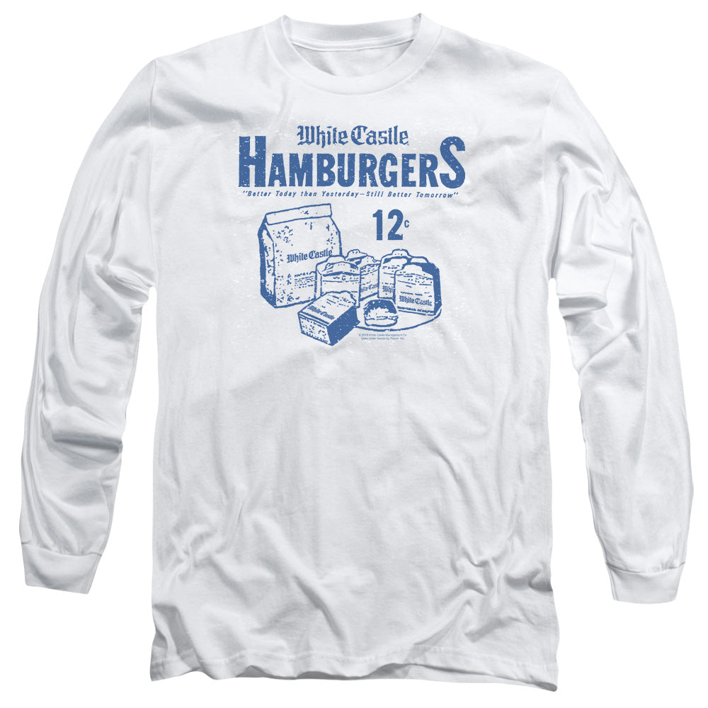 White Castle Better Today Than Yesterday Sliders Long Sleeve T-Shirt