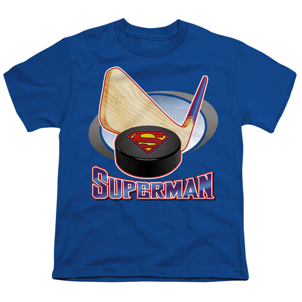Superman Hockey Stick Youth/Toddler T-Shirt