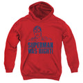 Superman Was Right Youth Hoodie