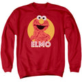 Sesame Street Elmo Scribble Crewneck Sweatshirt