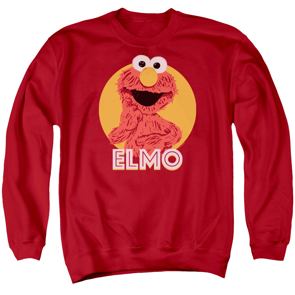 Sesame Street Elmo Scribble Crewneck Sweatshirt