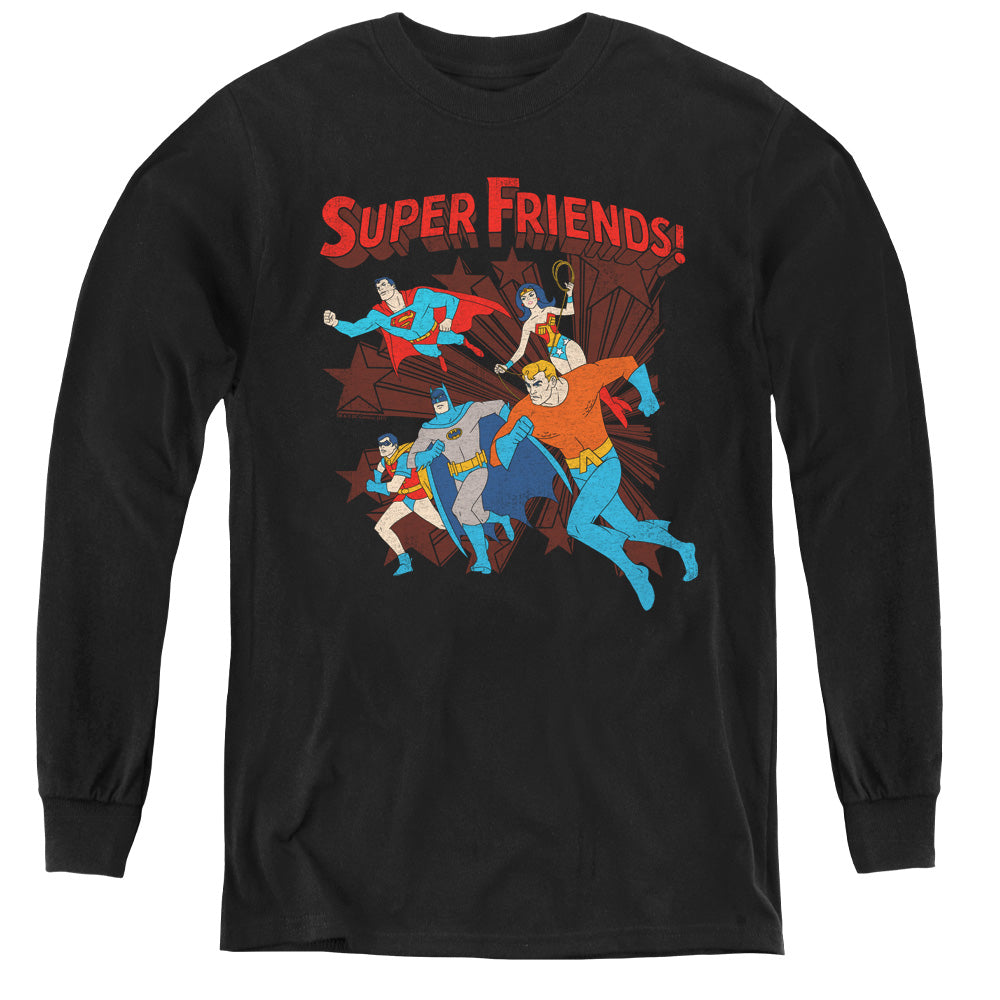 DC Comics Super Running Youth Long Sleeve T-Shirt