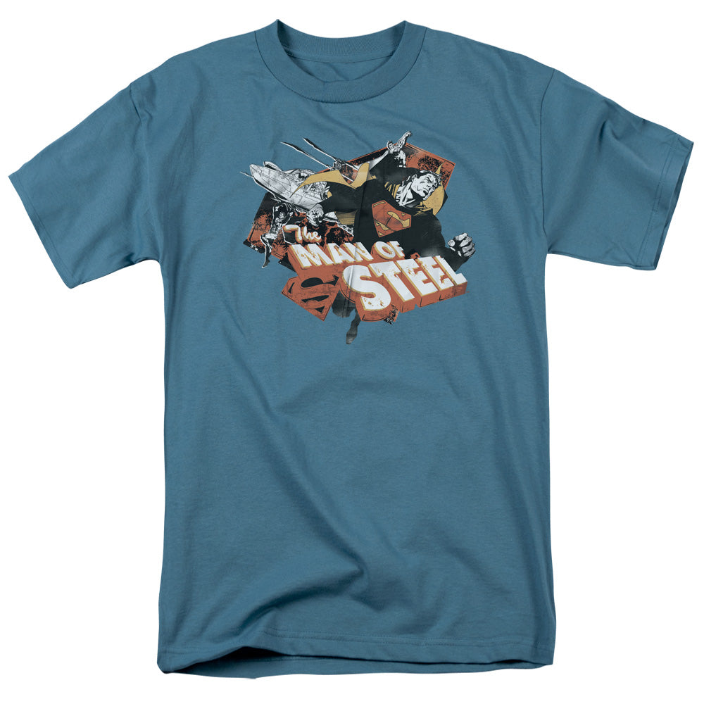 Superman Steel Slate T-Shirt