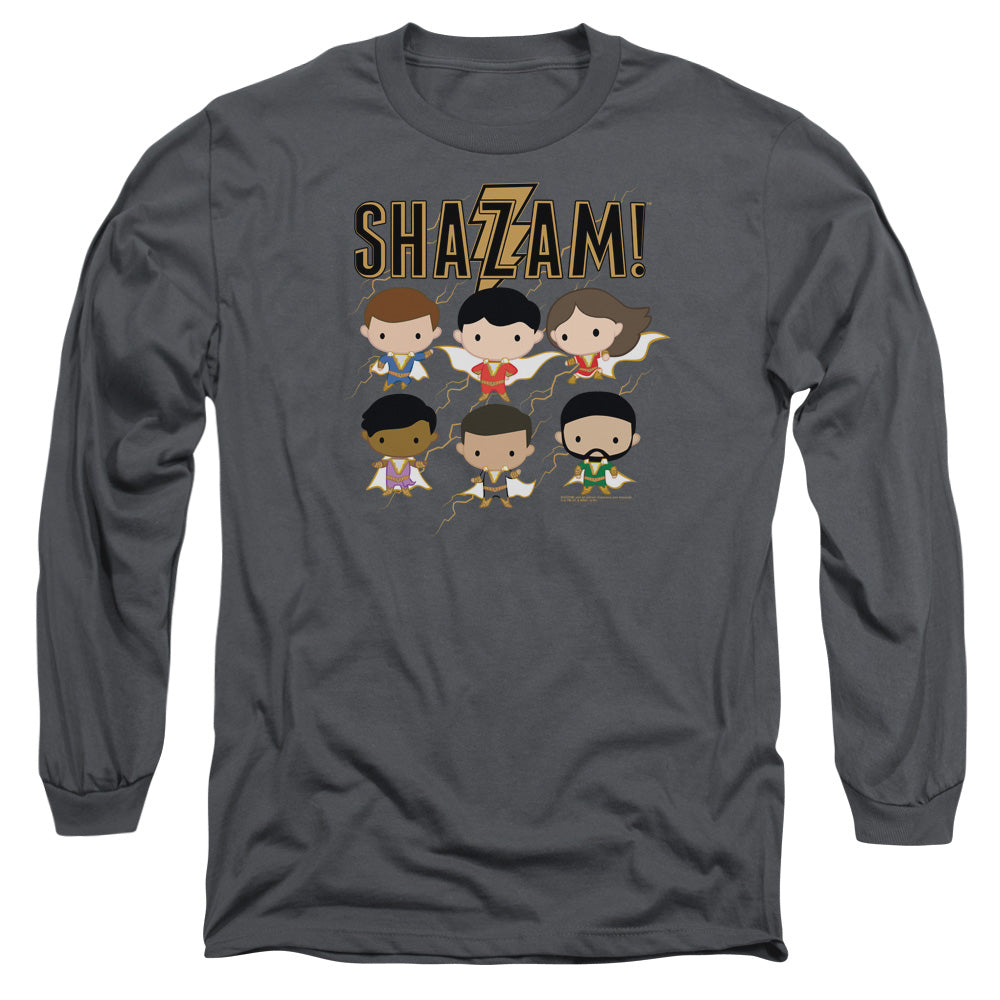 Shazam! Chibi Group Long Sleeve T-Shirt