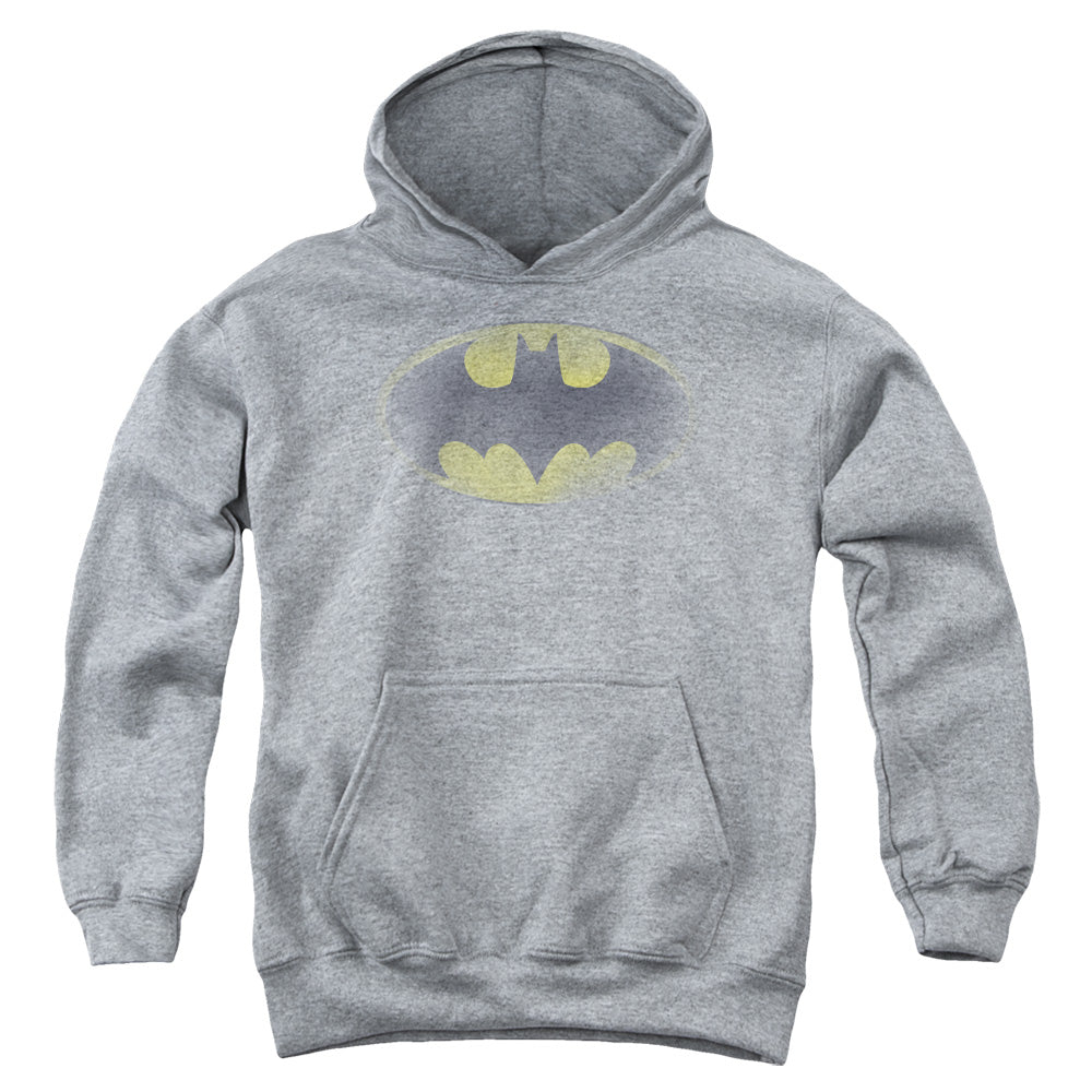 Batman Faded Logo Youth Hoodie