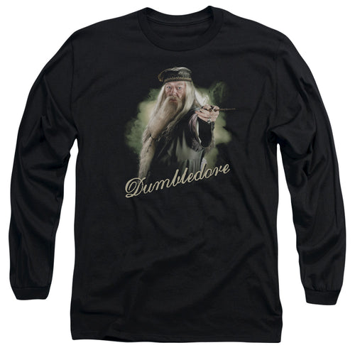 Harry Potter Dumbledore Wand Long Sleeve T-Shirt