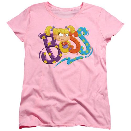 Rugrats Angelica Is Boss Womens T-Shirt