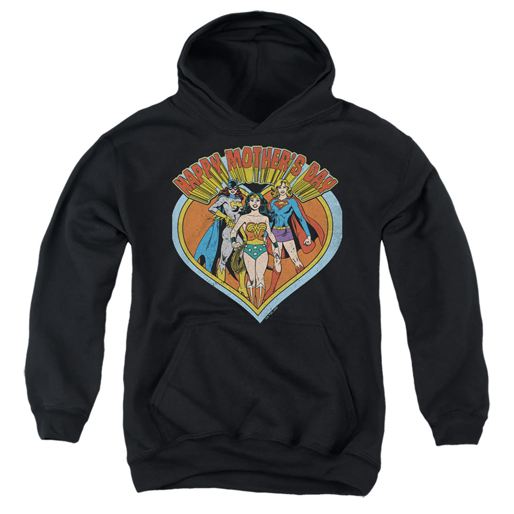 Justice League Mother's Day Heart Youth Hoodie