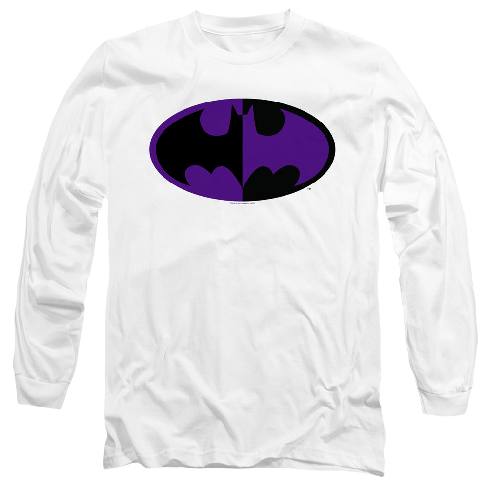 Batman Split Symbol Long Sleeve T-Shirt