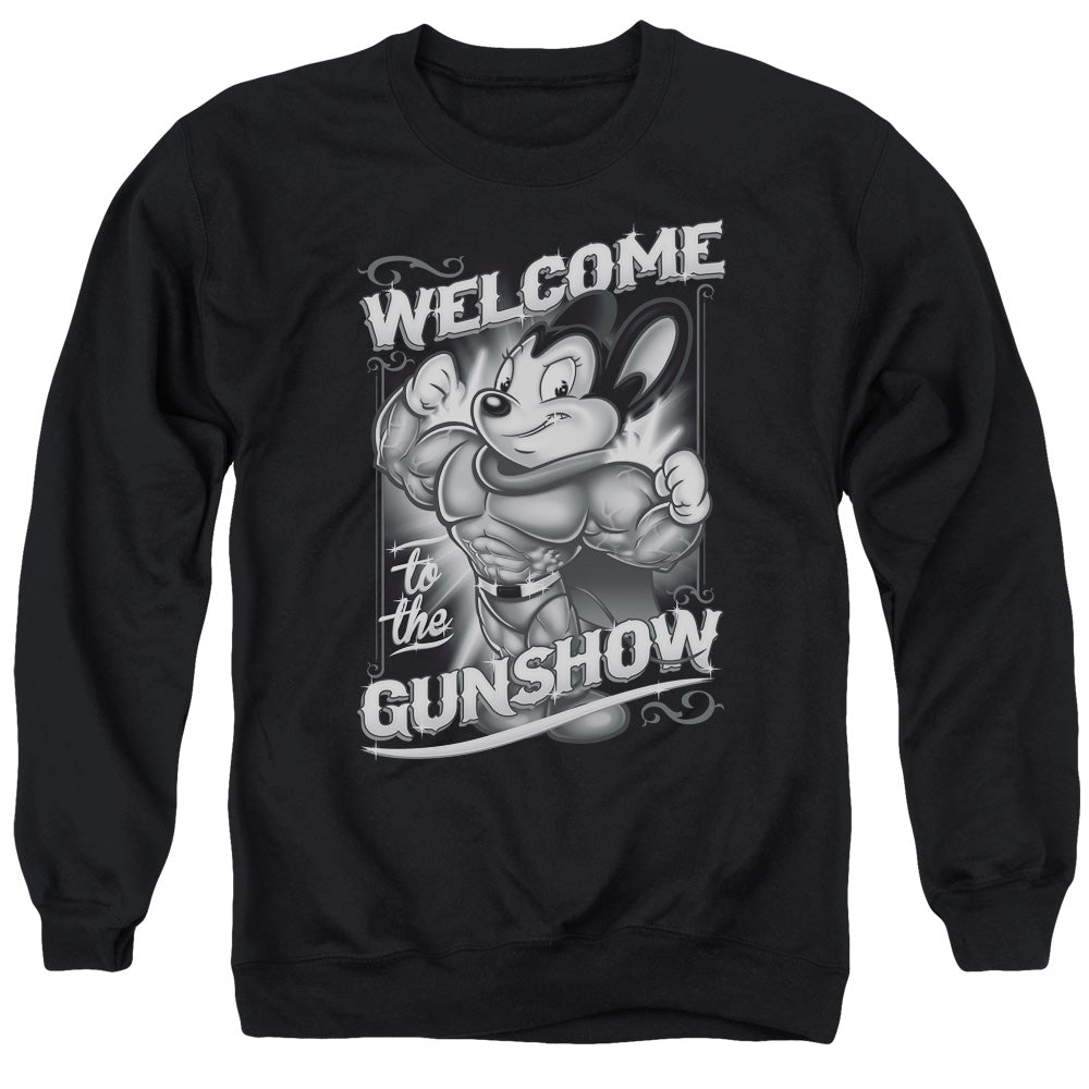 Mighty Mouse Mighty Gunshow Crewneck Sweatshirt