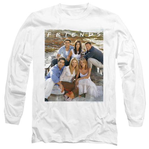 Friends Lifes A Beach Long Sleeve T-Shirt
