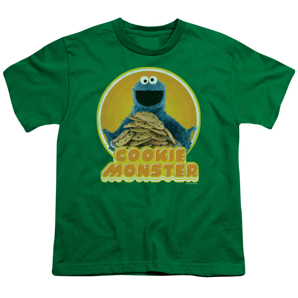 Sesame Street Cookie Iron on Youth/Toddler T-Shirt