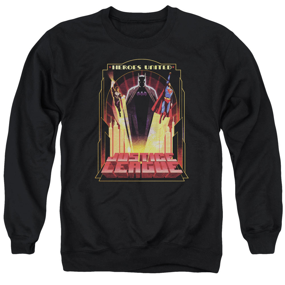 Justice League Heroes United Crewneck Sweatshirt