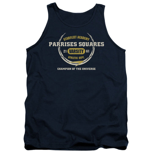 Star Trek Starfleet Academy Parrises Squares Varsity Tank Top