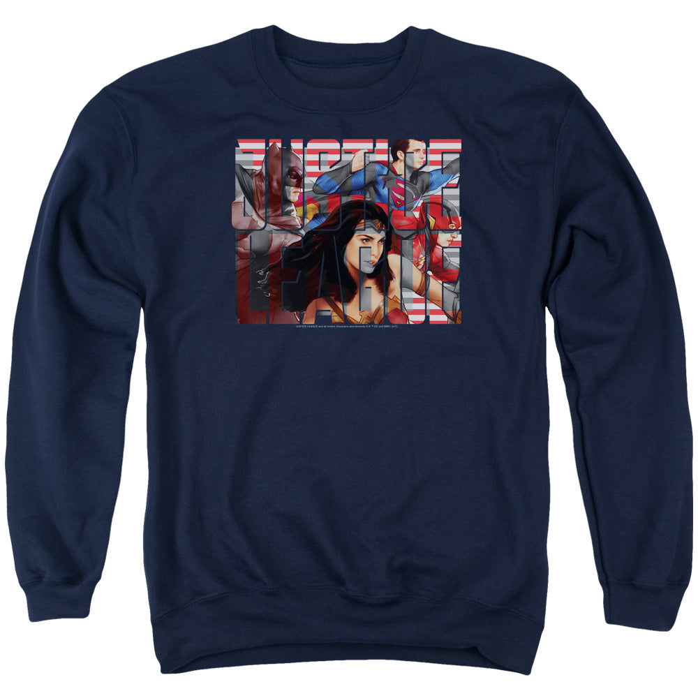 Justice League Rally Crewneck Sweatshirt
