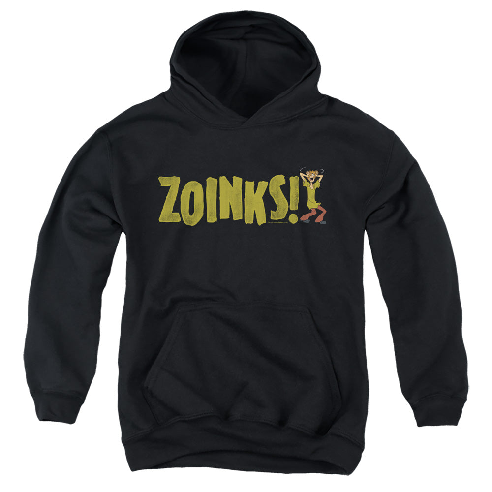 Scooby-Doo Zoinks Lettering Youth Hoodie
