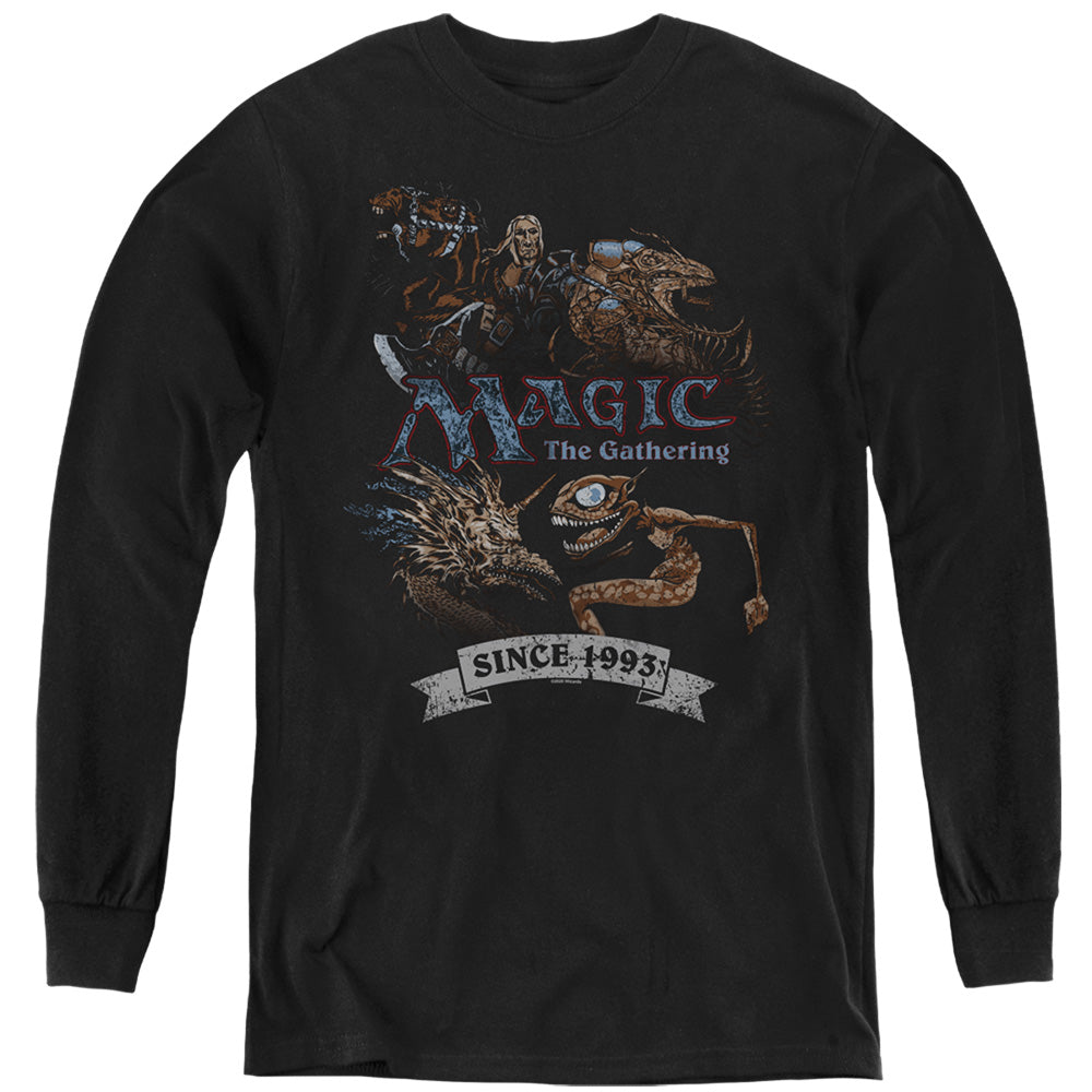 Magic the Gathering Four Pack Retro Youth Long Sleeve T-Shirt